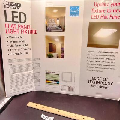 120 - 2nd LED flat panel light fixture