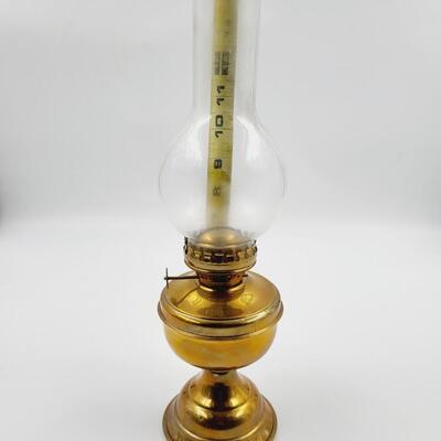 BRASS TABLE OIL LANTERN