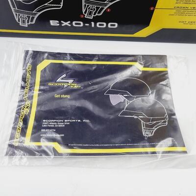 SCORPION HELMETS EXO 100 HELMET SIZE LARGE