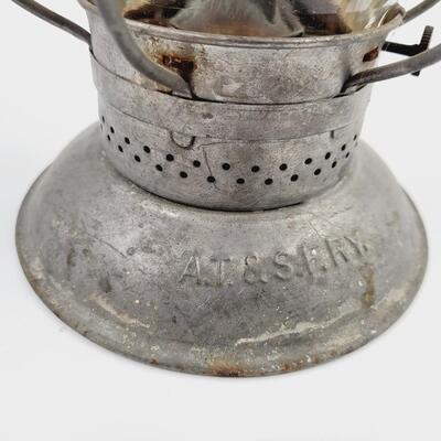 SANTA FE OLD RAILROAD LANTERN