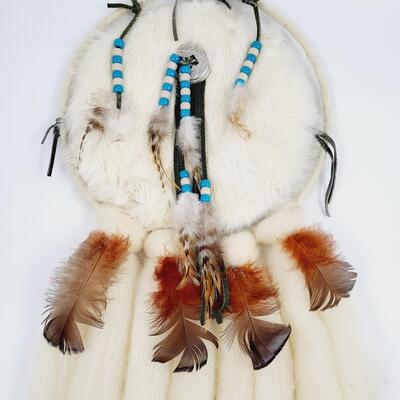 HANDMADE NATIVE AMERICAN MANDALA