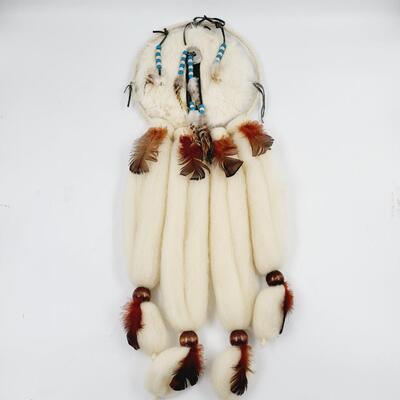 HANDMADE NATIVE AMERICAN MANDALA