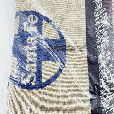 NEW SANTA FE FRINGED THROW BLANKET