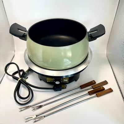Vintage Regal Ware Mardi Gras Fondue Pot