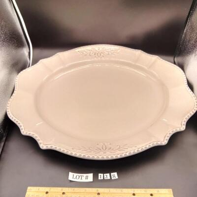 128 - large ceramic platter