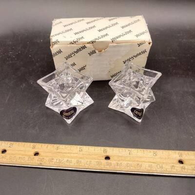 134 - vintage candlestick holders