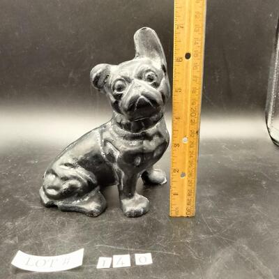140 - Metal dog door stop