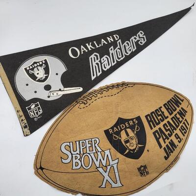 VINTAGE RAIDERS FAN COLLECTABLE BUNDLE