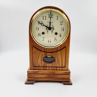 NUMBERED NEW ENGLAND CLOCK CO MANTLE CLOCK