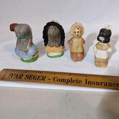 Set of 2 Chief and Children S&P Shakers