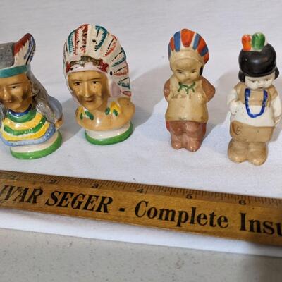 Set of 2 Chief and Children S&P Shakers