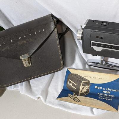 Vintage Bell and Howell Super 8 Camera