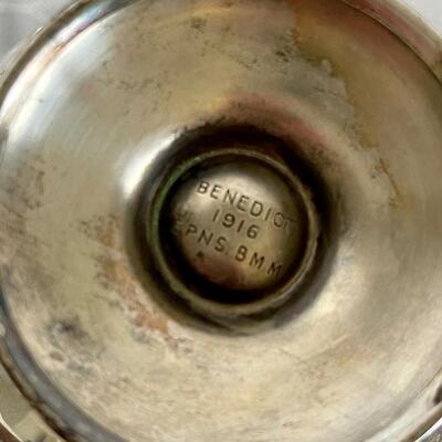 Art Deco Benedict Silverplate Sugar/Creamer Set