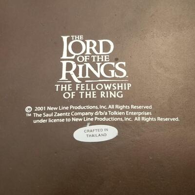Lot #71  Fellowship of the Rings Holographic Ring Chamber - Retired