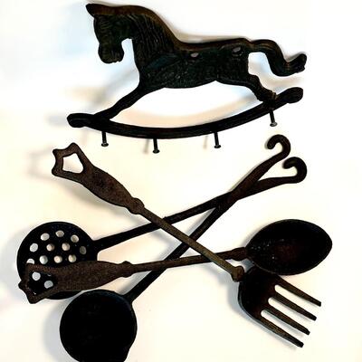 Vintage Cast Iron Kitchen Tools