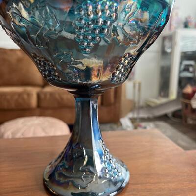 Indiana glass candy dish with lid