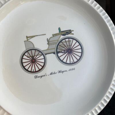 Vintage motor wagon plate