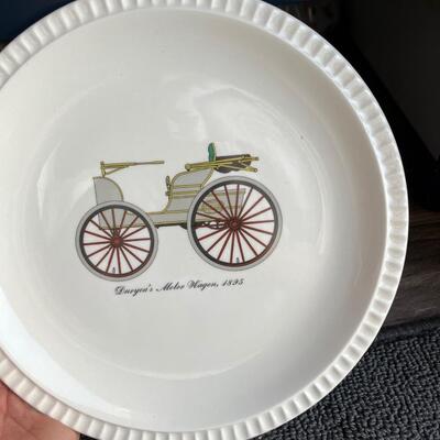 Vintage motor wagon plate
