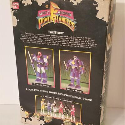 Lot #81  Mighty Morphin Power Rangers Toy - Complete in Box