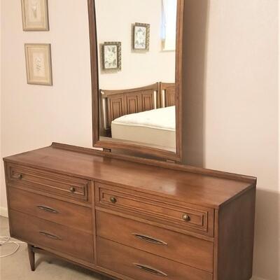 Lot #82  MidCentury Modern Dresser by Broyhill - "Sculptra" design