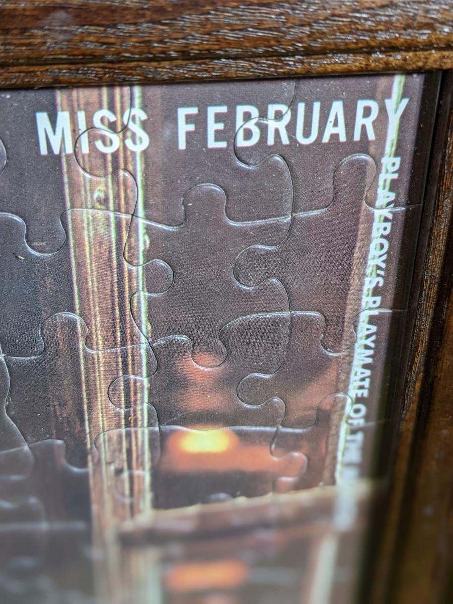 Marilyn Monroe 1955 Calendar Poster 2 Playboy Playmates Puzzles