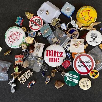 Pin & Button Lot