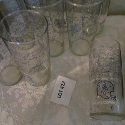 Dallas Cowboys Collectible Glasses
