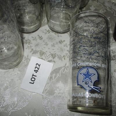 Dallas Cowboys Collectible Glasses