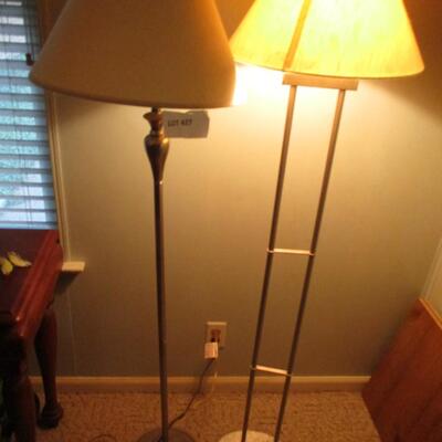 2 Floor Lamps