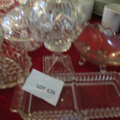 Assorted Crystal/Glassware