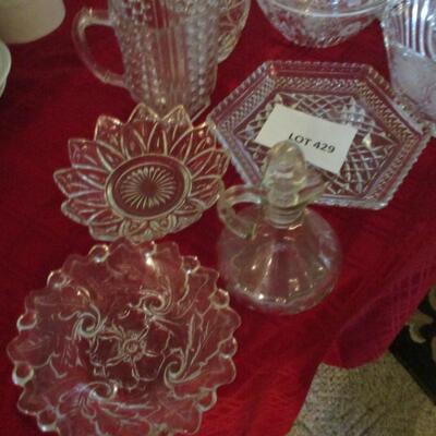 Assorted Crystal/Glassware