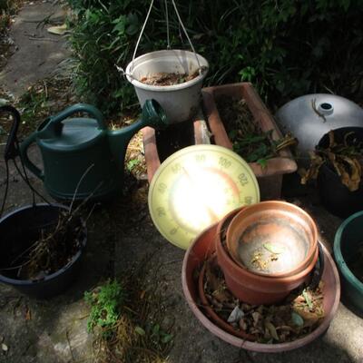 Flower Pots, Water Jugs