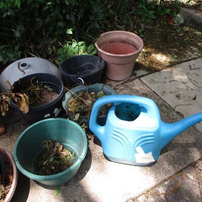 Flower Pots, Water Jugs