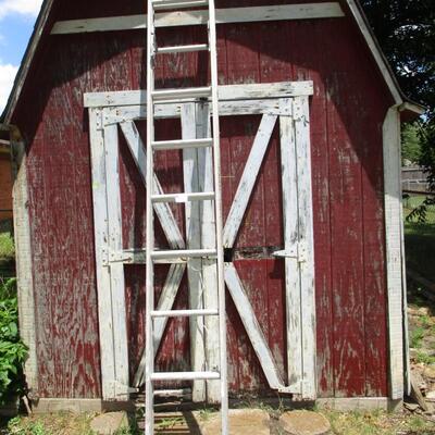 Adjustable Aluminum Ladder