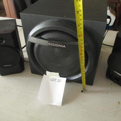 Insignia Speakers