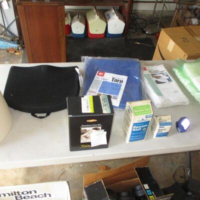 Household--Tarp, Solar Lights