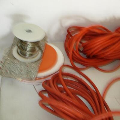 Extension Cords, Tarp, Tool Waist Organizer