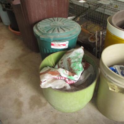 Bird Seed Containers, Animal Trap