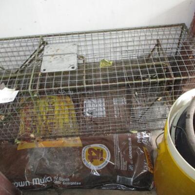 Bird Seed Containers, Animal Trap