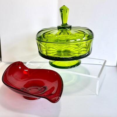 Vintage Viking Glass