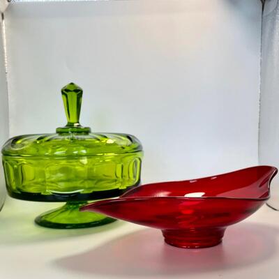 Vintage Viking Glass