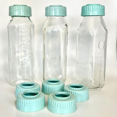 Vintage Glass Baby Bottles