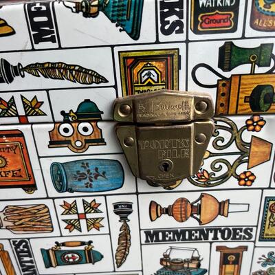 Vintage metal file container