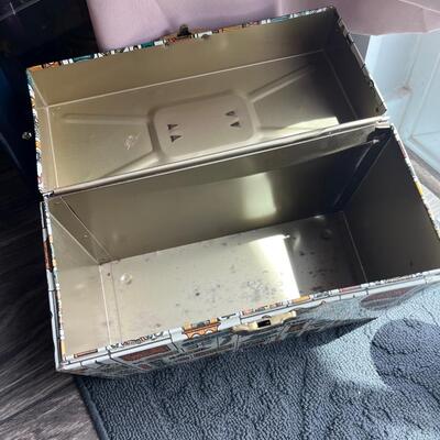 Vintage metal file container
