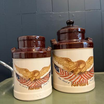 Vintage canister set