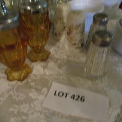 Salt & Pepper Shakers, Candle Holders