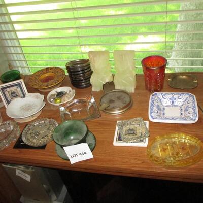 Bookends, Ashtrays, Coasters