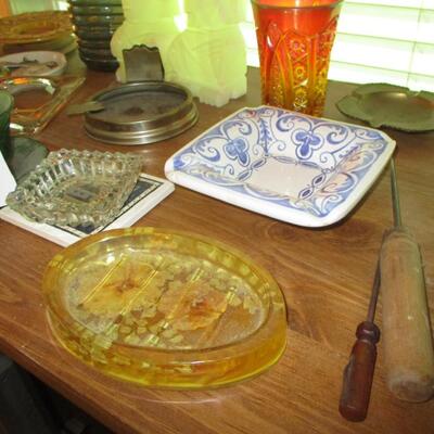 Bookends, Ashtrays, Coasters