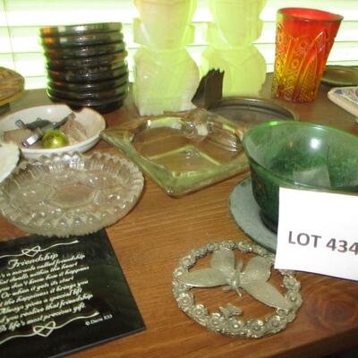 Bookends, Ashtrays, Coasters