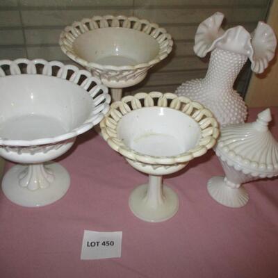 Milk Glass Collectibles